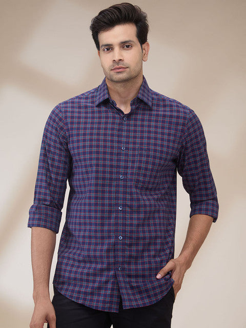 Colorplus Blue Casual Shirts