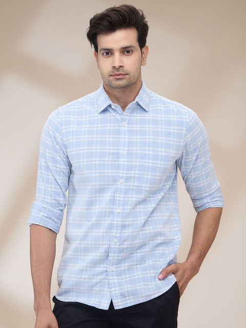 Colorplus Blue Casual Shirts