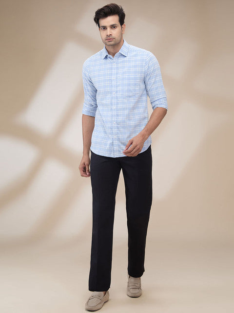 Colorplus Blue Casual Shirts