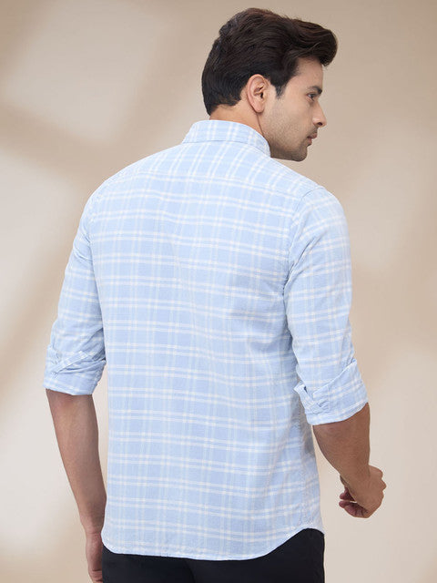 Colorplus Blue Casual Shirts