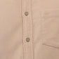 Colorplus Men Brown Plain Regular Fit Cotton Corduroy Casual Shirt