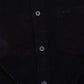 Colorplus Men Black Plain Regular Fit Cotton Corduroy Casual Shirt