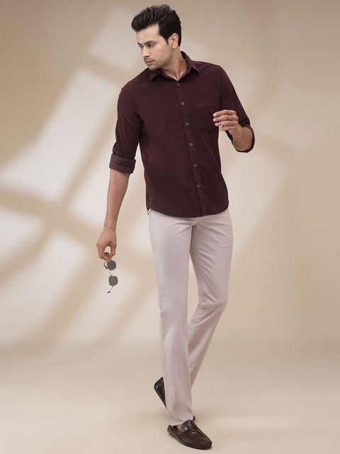 Colorplus Brown Casual Shirts