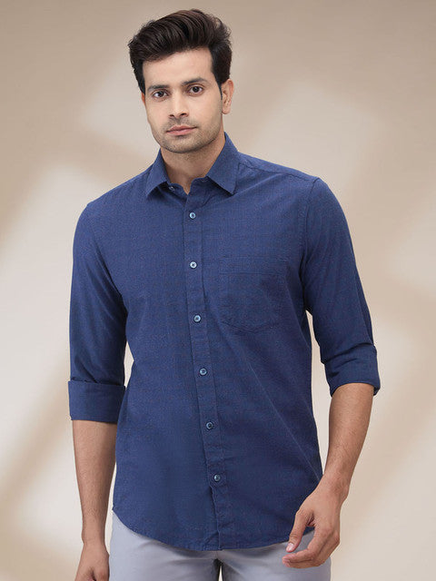 Colorplus Blue Casual Shirts