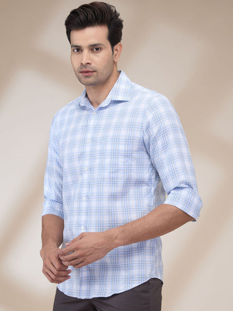 Colorplus Blue Casual Shirts