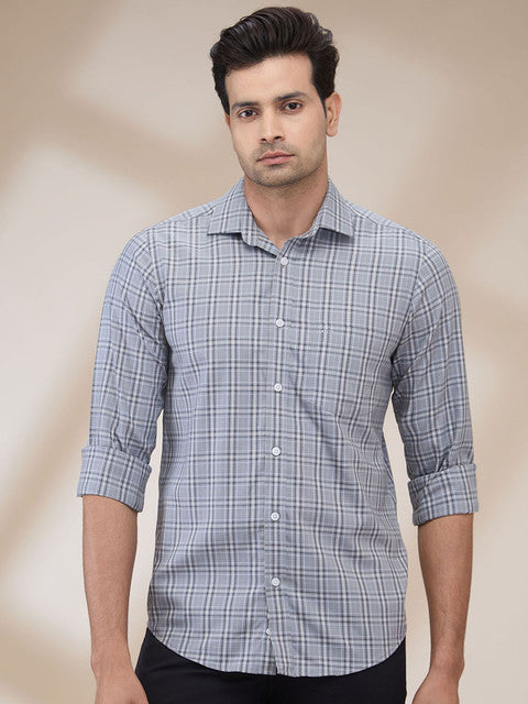 Colorplus Grey Casual Shirts