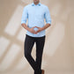 Colorplus Blue Casual Shirts