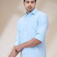 Colorplus Blue Casual Shirts