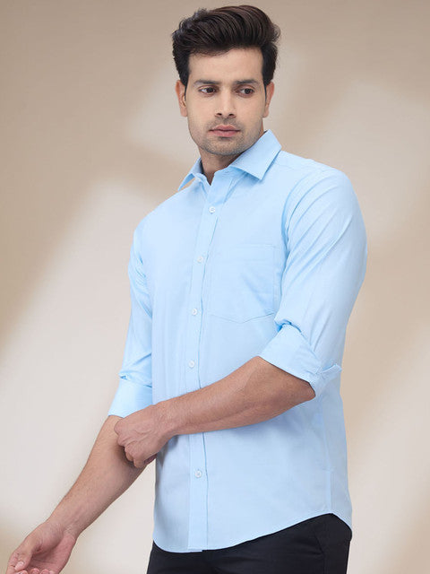 Colorplus Blue Casual Shirts