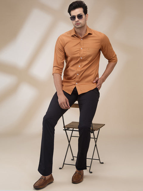 Colorplus Brown Casual Shirts