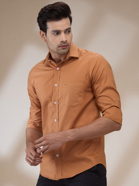 Colorplus Brown Casual Shirts