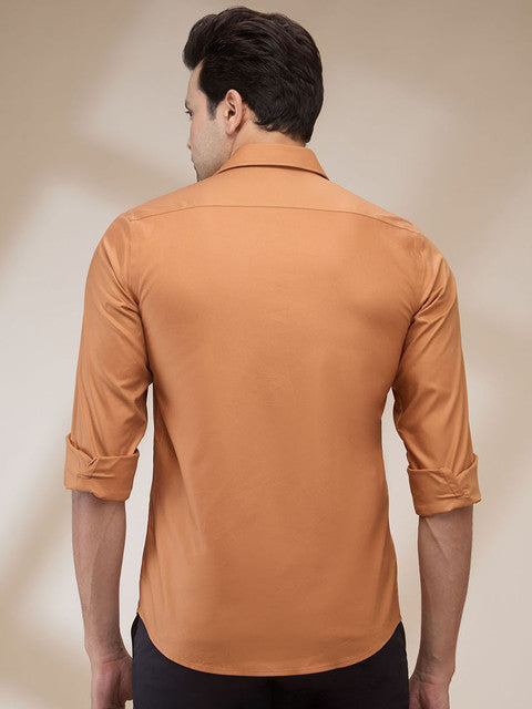 Colorplus Brown Casual Shirts