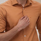 Colorplus Brown Casual Shirts