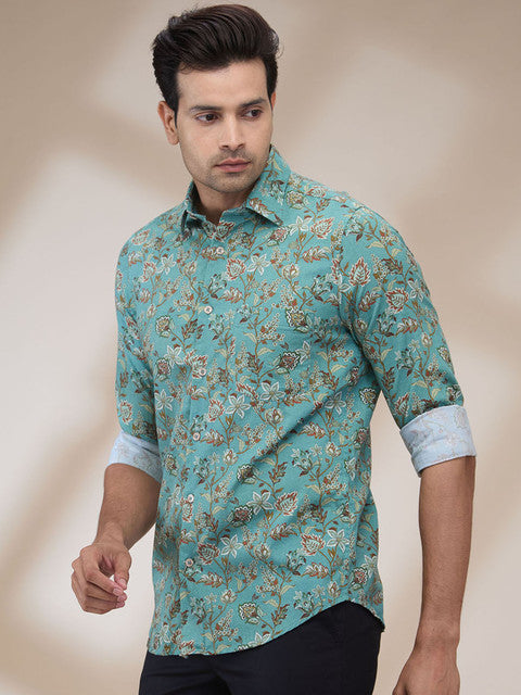 Colorplus Green Casual Shirts