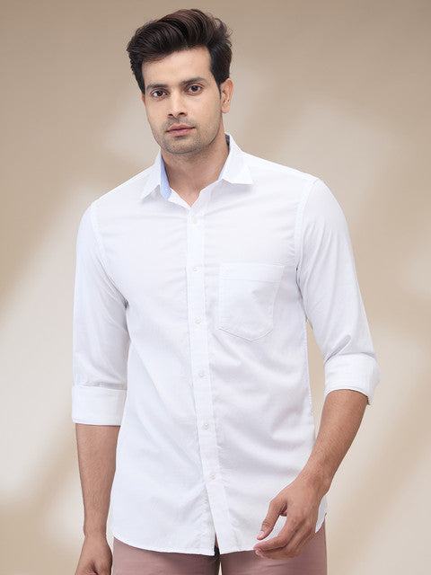 Colorplus White Casual Shirts