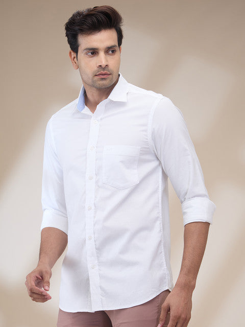 Colorplus White Casual Shirts