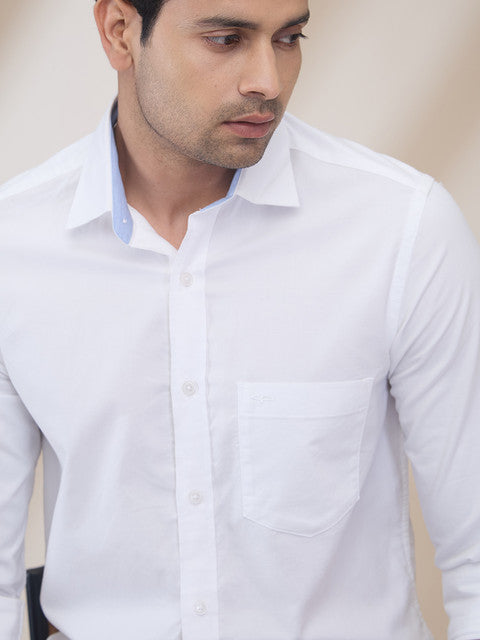 Colorplus White Casual Shirts