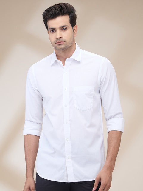 Colorplus White Casual Shirts