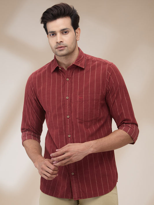 Colorplus Maroon Casual Shirt