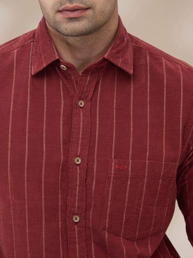 Colorplus Maroon Casual Shirt