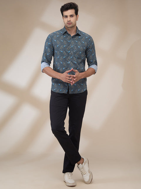 Colorplus Grey Casual Shirts