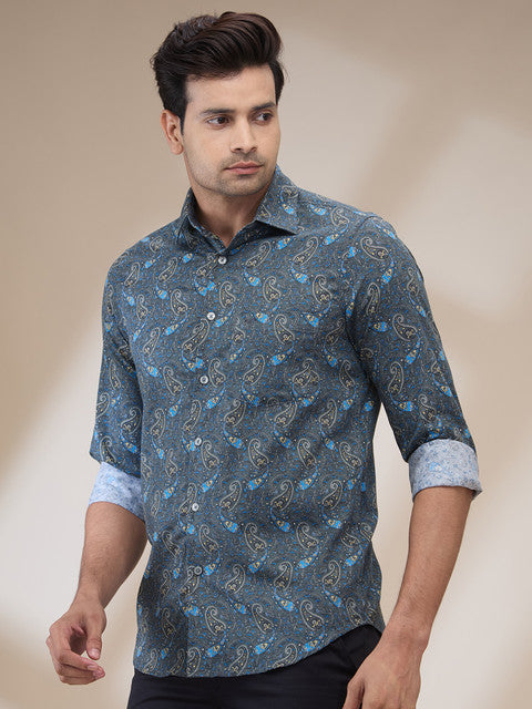 Colorplus Grey Casual Shirts