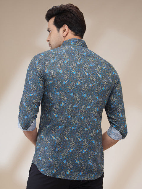 Colorplus Grey Casual Shirts