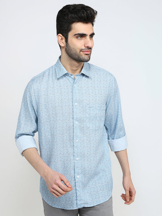 Colorplus Blue Casual Shirt 