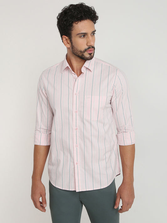 ColorPlus Red Casual Shirt 
