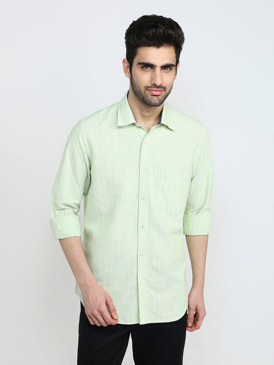 Colorplus Green Casual Shirt 