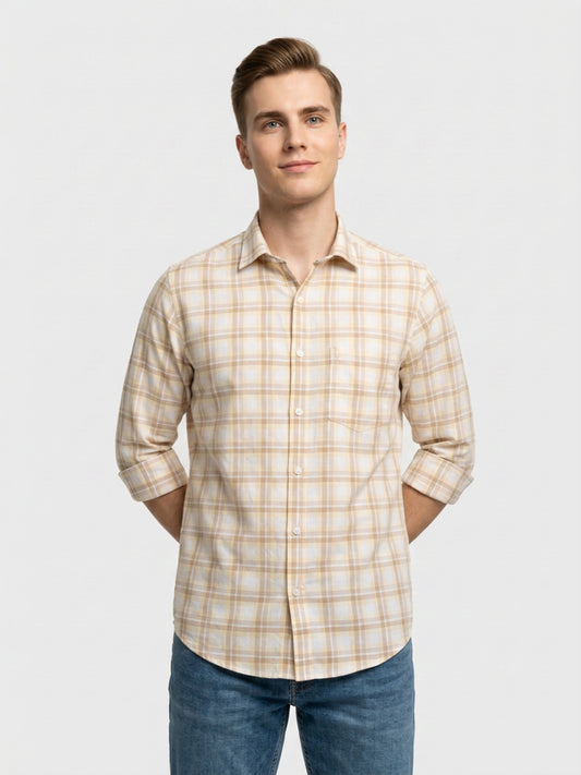 Colorplus Yellow Casual Shirt