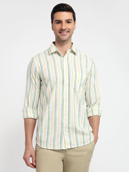 Colorplus Green Casual Shirt