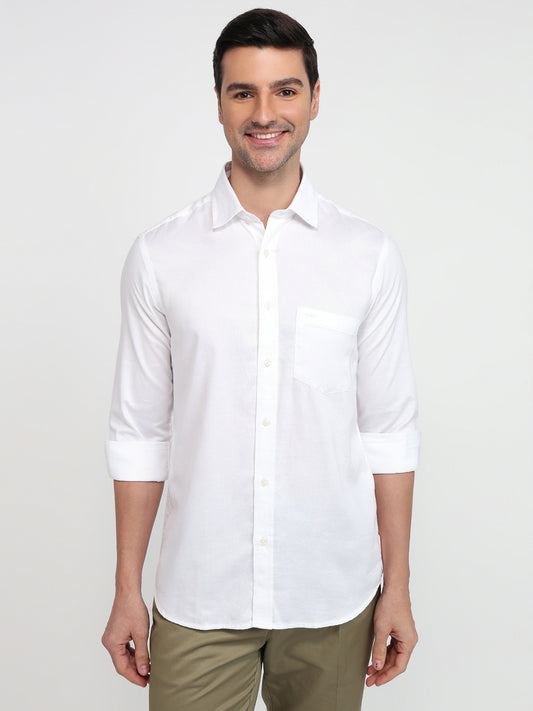 Colorplus White Casual Shirt