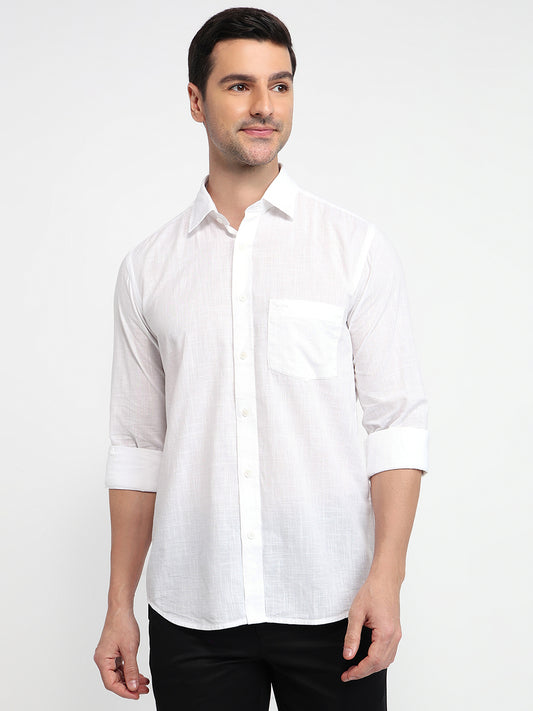 Colorplus White Casual Shirt