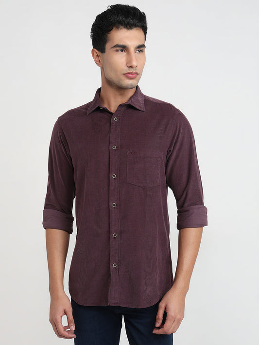 Colorplus Maroon Casual Shirt