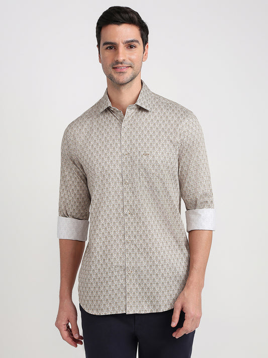 Colorplus Brown Casual Shirt 