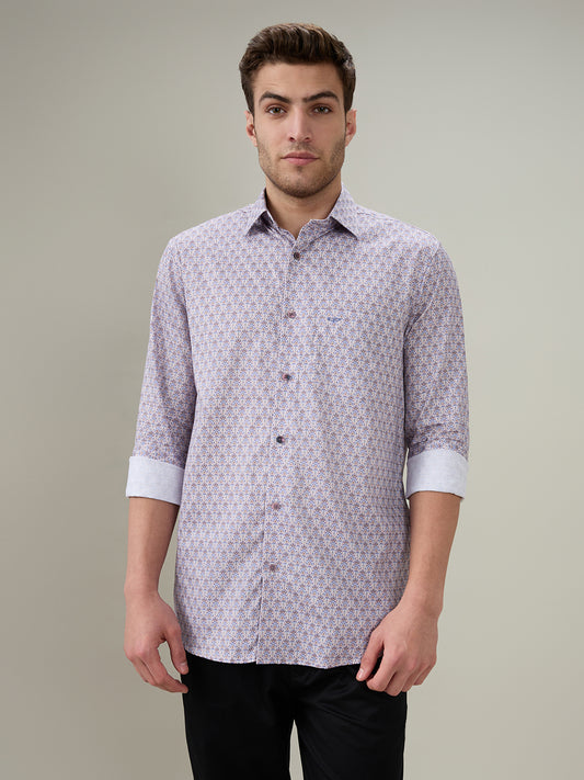Colorplus Purple Casual Shirt 