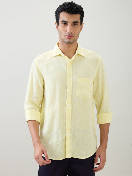 Colorplus Yellow Casual Shirt 
