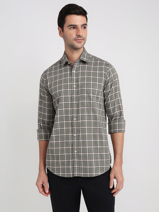 Colorplus Green Casual Shirt 