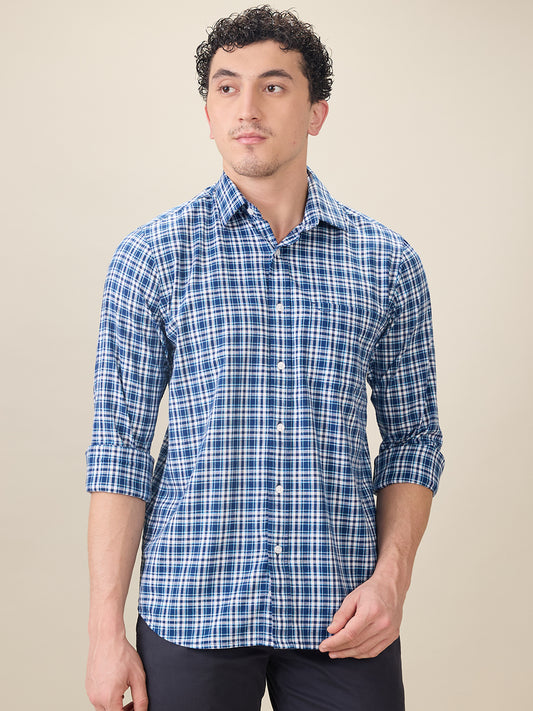 Colorplus Blue Casual Shirt