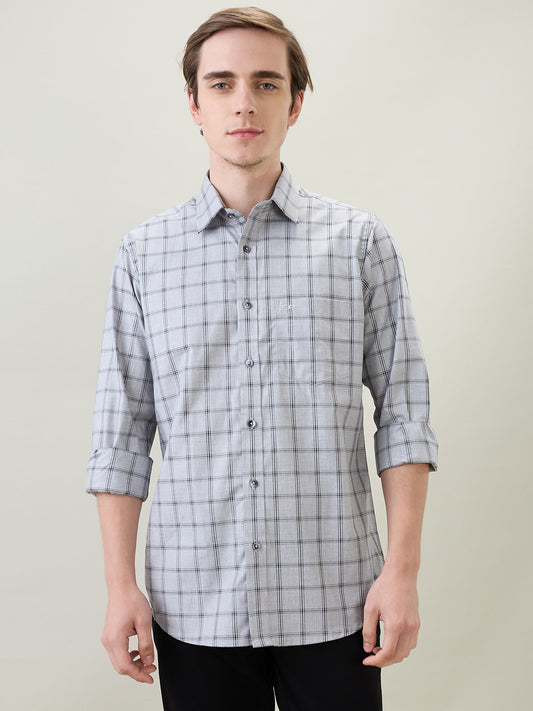 Colorplus Grey Casual Shirt 