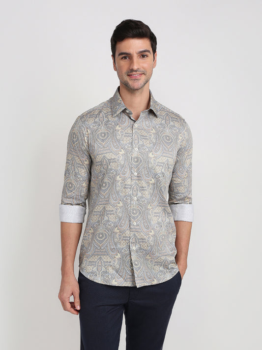 Colorplus Brown Casual Shirt 