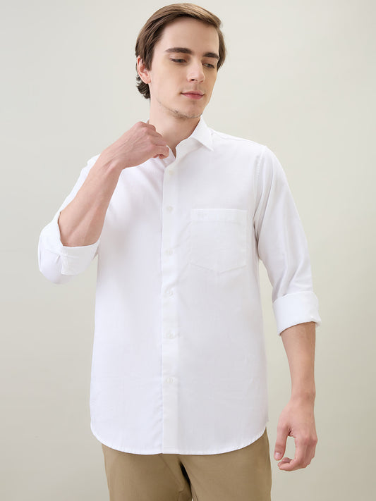 Colorplus White Casual Shirt 