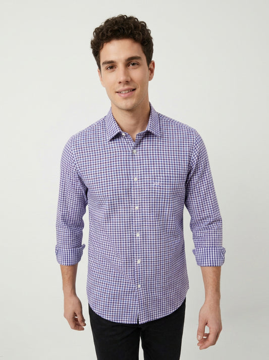 Colorplus Violet Casual Shirt