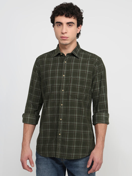 Colorplus Green Casual Shirt