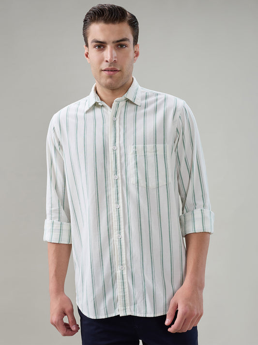 Colorplus Green Casual Shirt