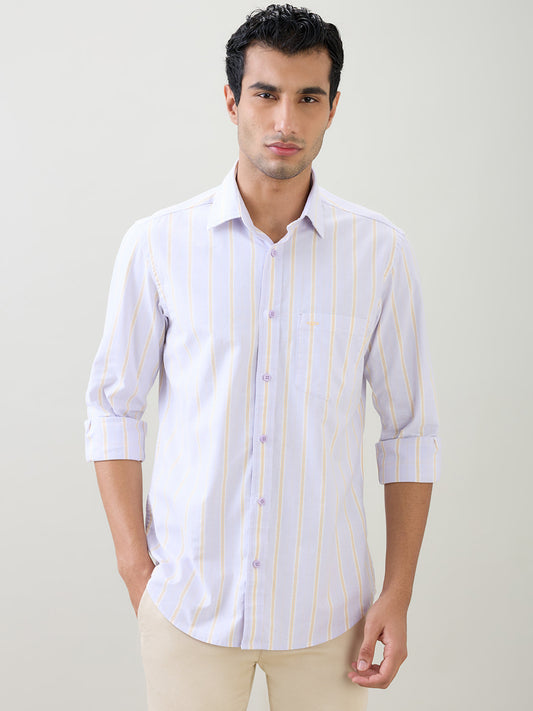 Colorplus Purple Casual Shirt 