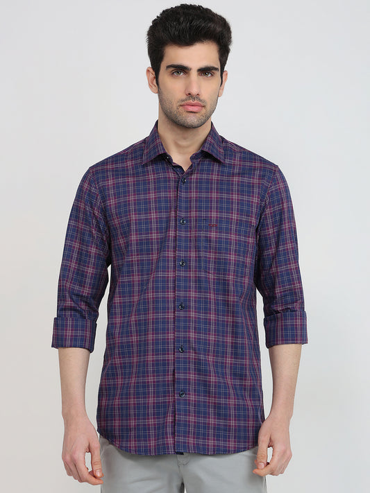 Colorplus Purple Casual Shirt