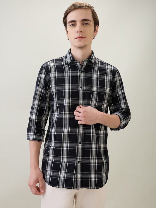 Colorplus Black Casual Shirt 