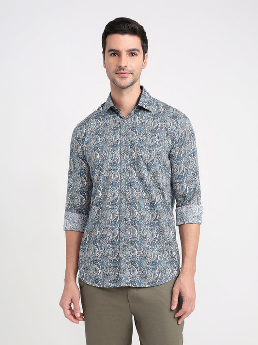 Colorplus Blue Casual Shirt 